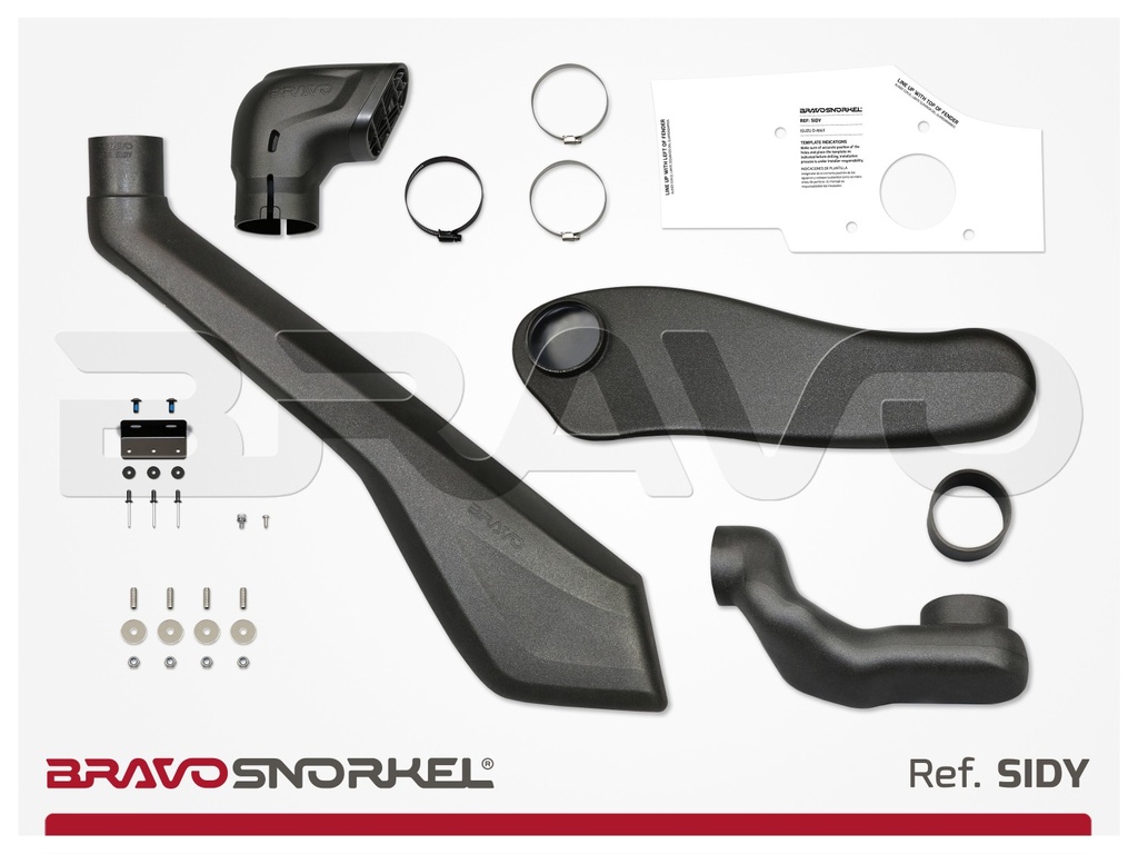 BRAVO SNORKEL ISUZU D-MAX