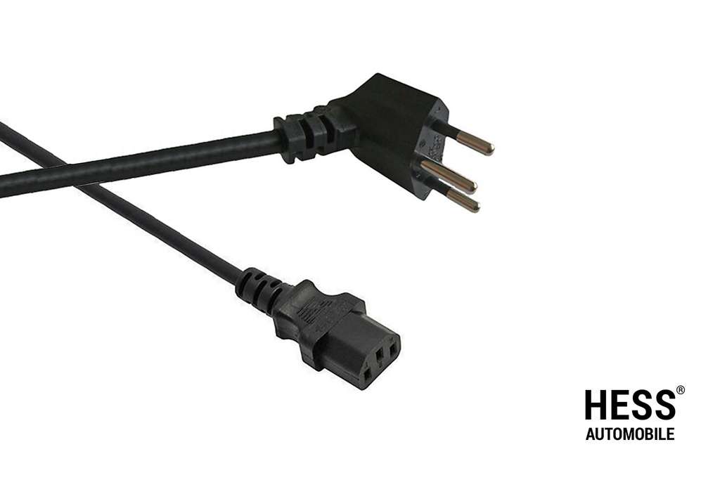 Netzkabel T12 90° -C13 1m