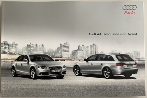 Audi A4 Limousine und Avant Magazin (04.2009)