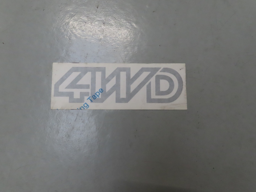 Aufkleber 4WD – Occasion