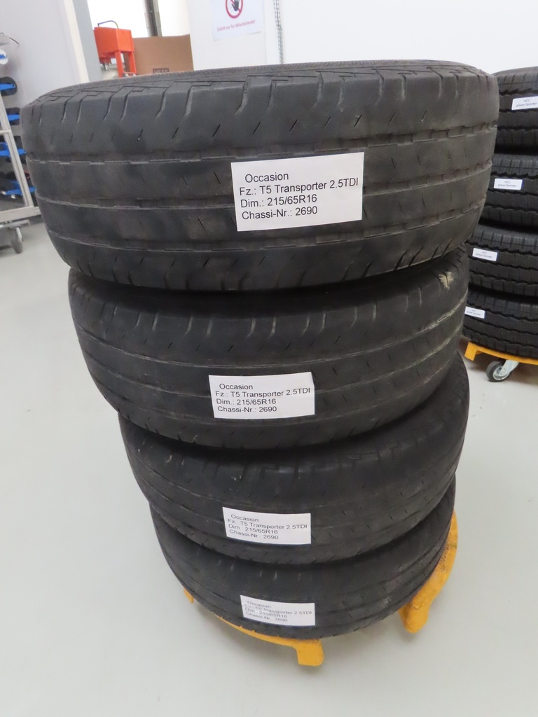 Radsatz Transporter VW T5 2.5 TDI