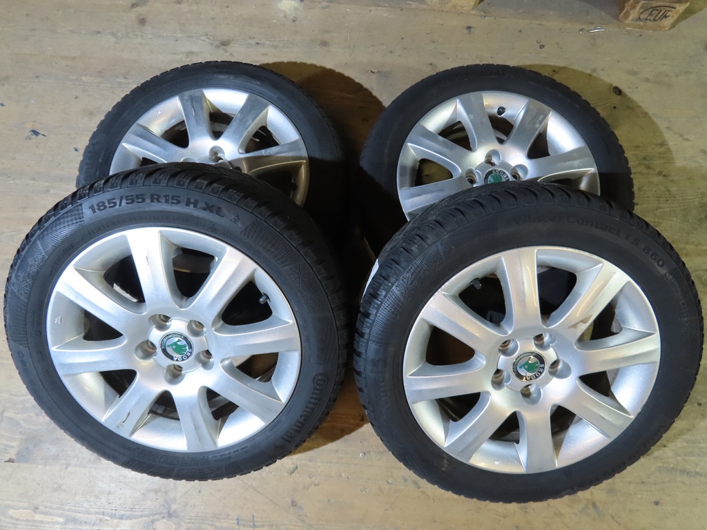 Radsatz für Skoda Fabia 15&quot; (Winter)-Occasion