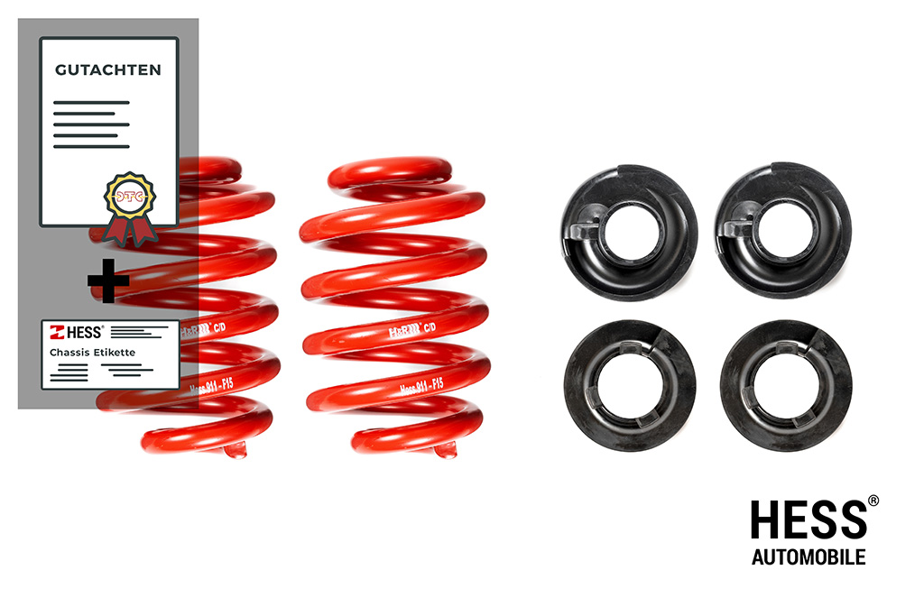 Auflastung VW T5/T6/T6.1 – Achslast 2: 2'200 kg