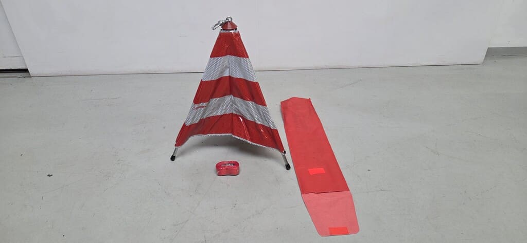 Triopan Warnsignal für überhängende Lasten mit Spanngurt reflektierend-Occasion