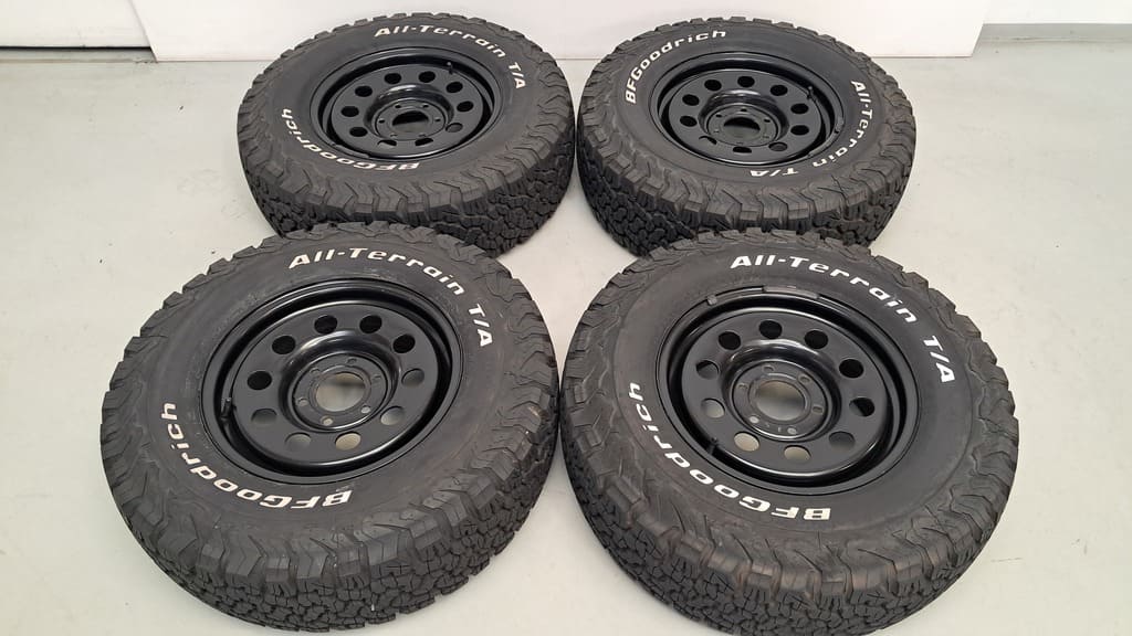 Radsatz BFGoodrich All-Terrain T/A 245/75 16 Zoll für Mercedes Sprinter 906/907-Occasion