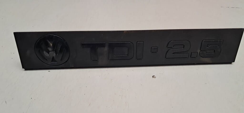 Abdeckung Ladeluftkühler Schriftzug VW T4-Occasion