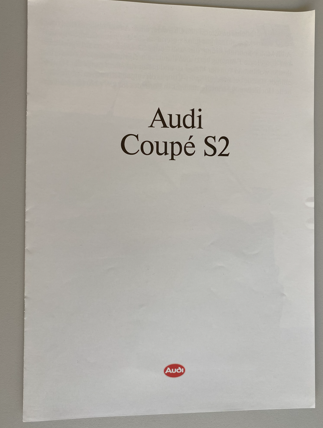 Audi Coupé S2 Magazin (1991)