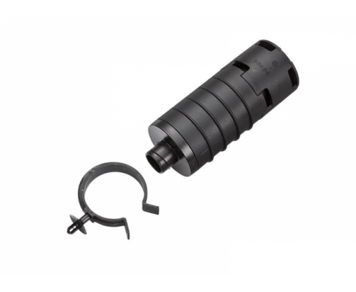 Luftansaugschalldämpfer D 23mm lange Ausführung