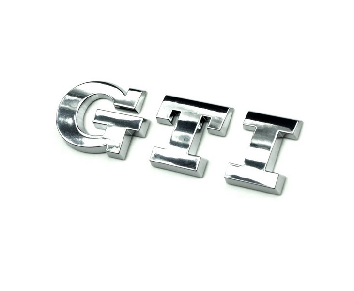 GTI Schriftzug Emblem Logo Polo 6C