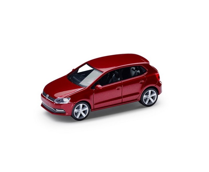 Modellauto 1:87 VW Polo Original sunsetred-metallic Sammlerstück