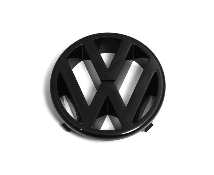 Original VW T4 Transporter VW Emblem schwarz vorn Kühlergrill