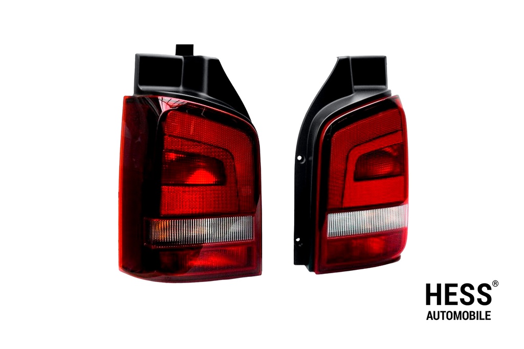 T5 Facelift Rückleuchten Set, abgedunkelt, Original, Multivan, Transporter, Bus
