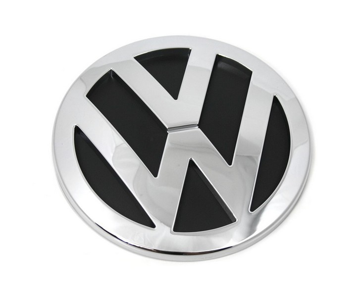 Original VW T5 Transporter VW-Emblem hinten Heckklappe Logo chrom