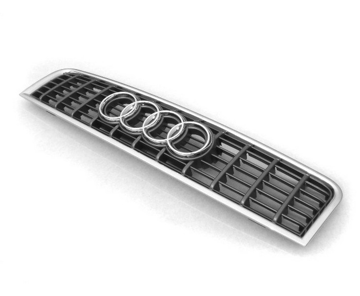 Audi S4 Kühlergrill granit-metallic / chrom