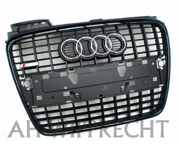 Original Audi A4 8E S-Line Kühlergrill RS4 chrom glänzend schwarz