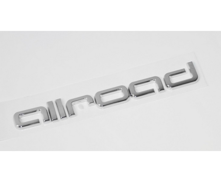 Schriftzug ALLROAD Original Audi A4 A6 Chrom Emblem Heck Zeichen