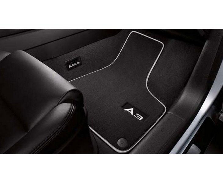 PREMIUM Audi A3 8P Original Velours Fußmatten 4-teilig Textil Stoffmatten Teppich