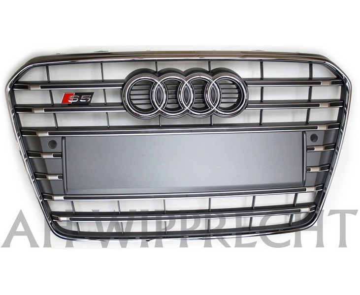 S5 Kühlergrill (Audi A5 Facelift) platinium grau, Original Tuning