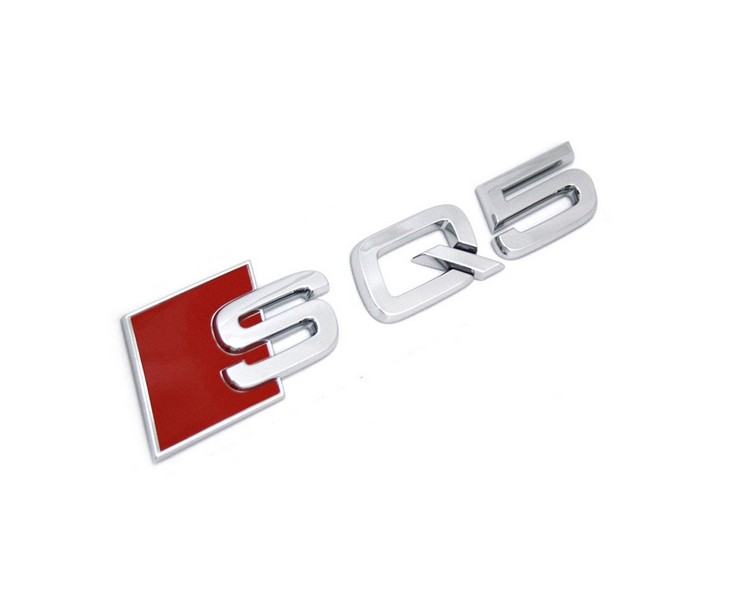 Original Audi SQ5 Schriftzug hinten Exterieur Logo Emblem Heckklappe chrom