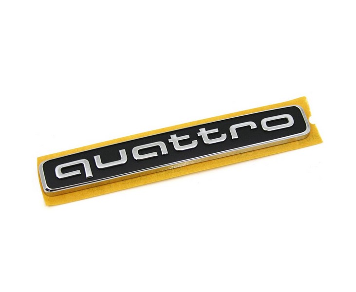 Original Audi Q2 Q5 (FY) quattro Schriftzug Heckklappe Exterieur Emblem chrom