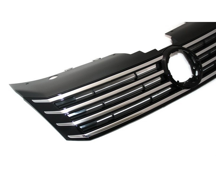 Kühlergrill Original VW Passat 3C B7 Frontgrill Chrom/Schwarz Hochglanz