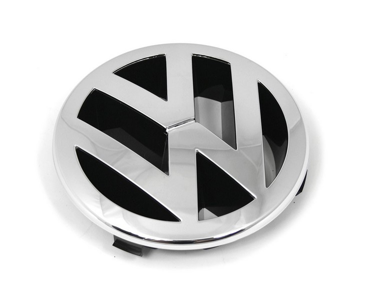 Original VW Passat (3BG) Caddy (2K) VW-Emblem vorn Kühlergrill Zeichen chrom