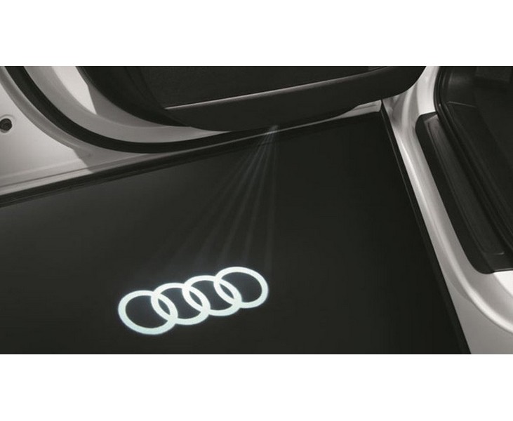 Einstiegsbeleuchtung &quot;Audi-Ringe&quot;