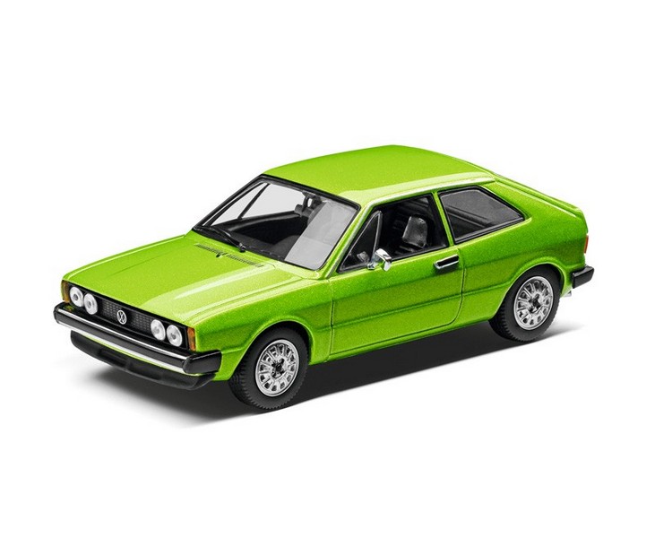 Modellauto 1:43 Original VW Scirocco Generation Vipergrün-metallic