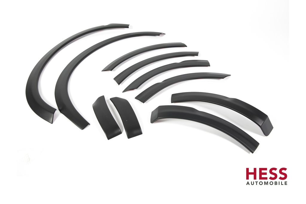 Radlaufleisten für VW T5 mit langem Radstand universell an allen Türsystemen verwendbar