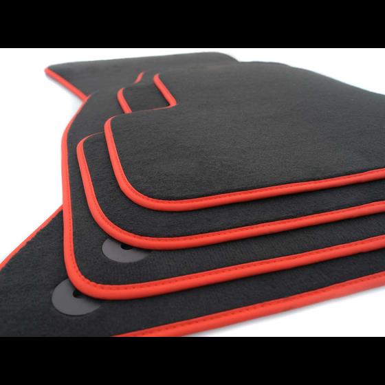 Fussmatten VW Golf 5 6 GTI Original Velours Qualität Auto Teppich Tuning 4teilig schwarz