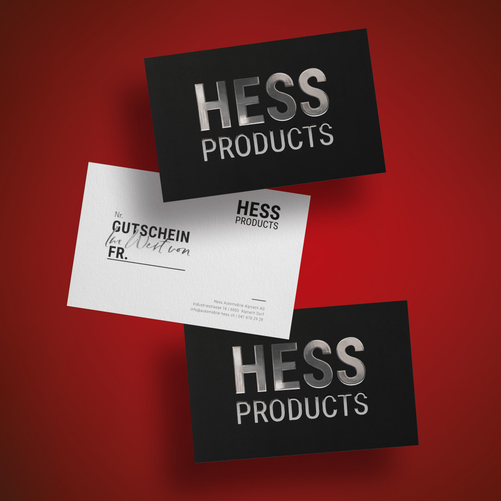 Hess Gutschein 200.- CHF