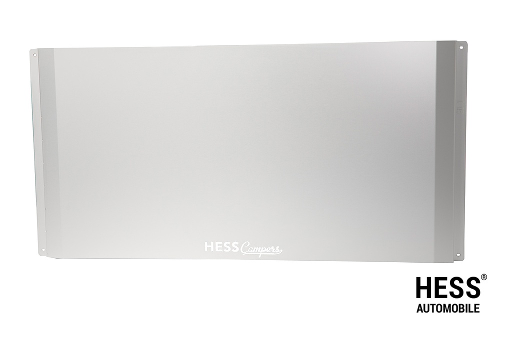 Silbernes Blech für die Dach Solaranlage beim VW T5 / T6 Kastenwagen (110 W Anlage)