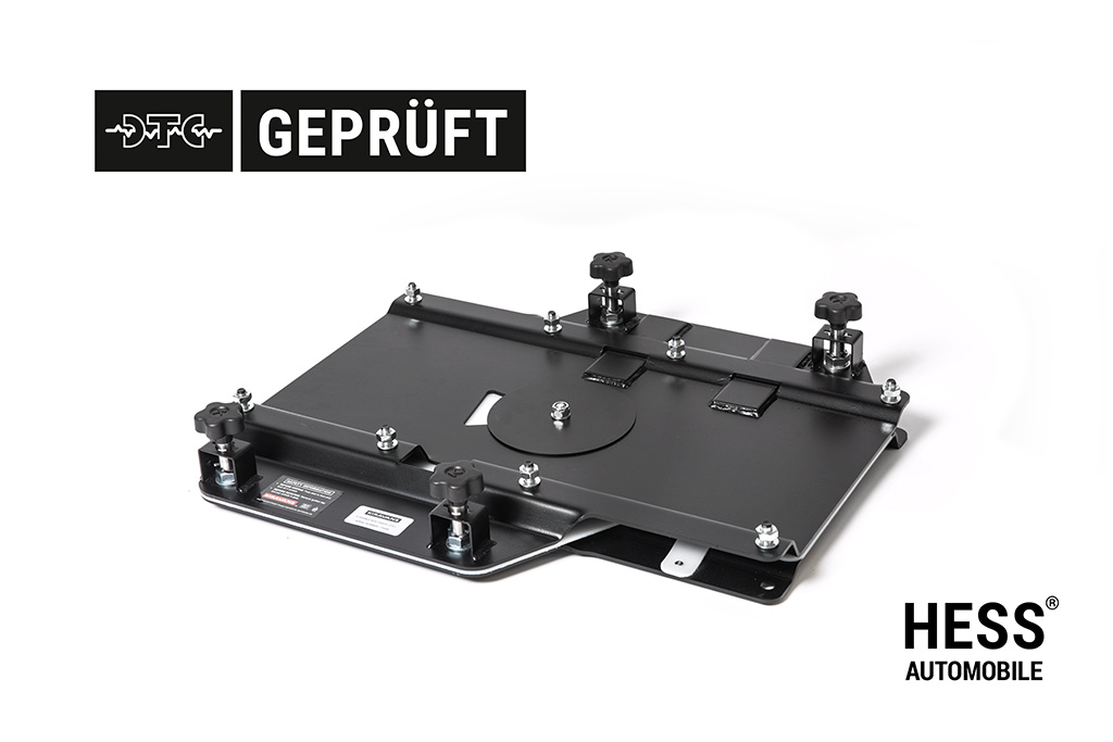 Kiravans Drehkonsole  VW T5/T6 Beifahrer-Doppelsitzbank