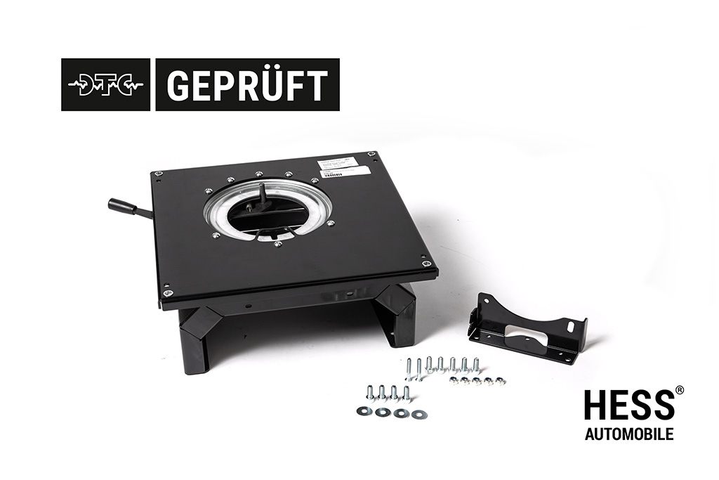 Aguti Drehkonsole für den VW T5/T6 (Fahrerseite, Höhe 210mm)