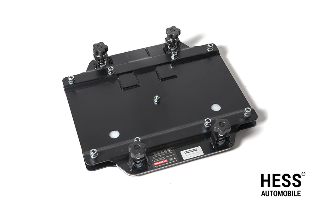 Kiravans Drehsitzkonsole, Beifahrer Doppelsitzbank für VW T4 (bis 1996)