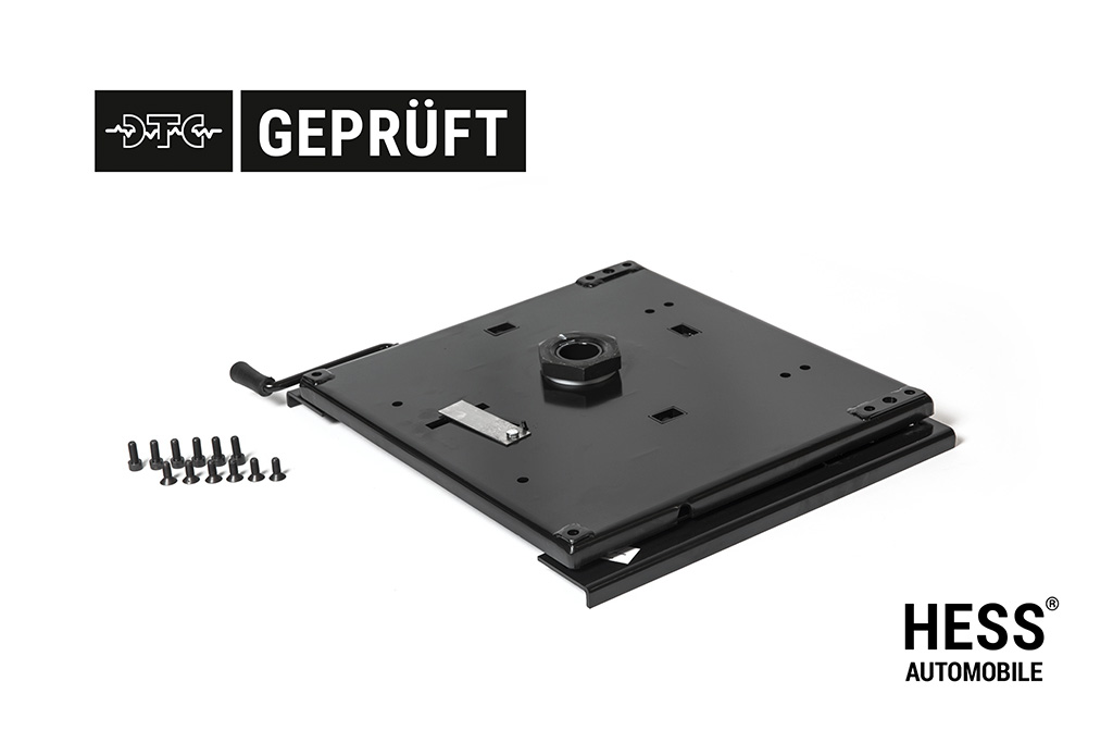 Sportscraft Drehkonsole für den Fiat Ducato, Citroën Jumper oder Peugeot Boxer (Fahrer-/Beifahrerseite)