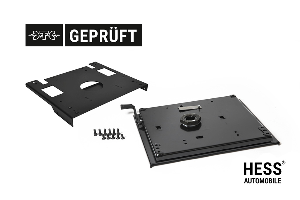Sportscraft Drehkonsole für den Fiat Ducato, Citroën Jumper oder Peugeot Boxer (Fahrer)