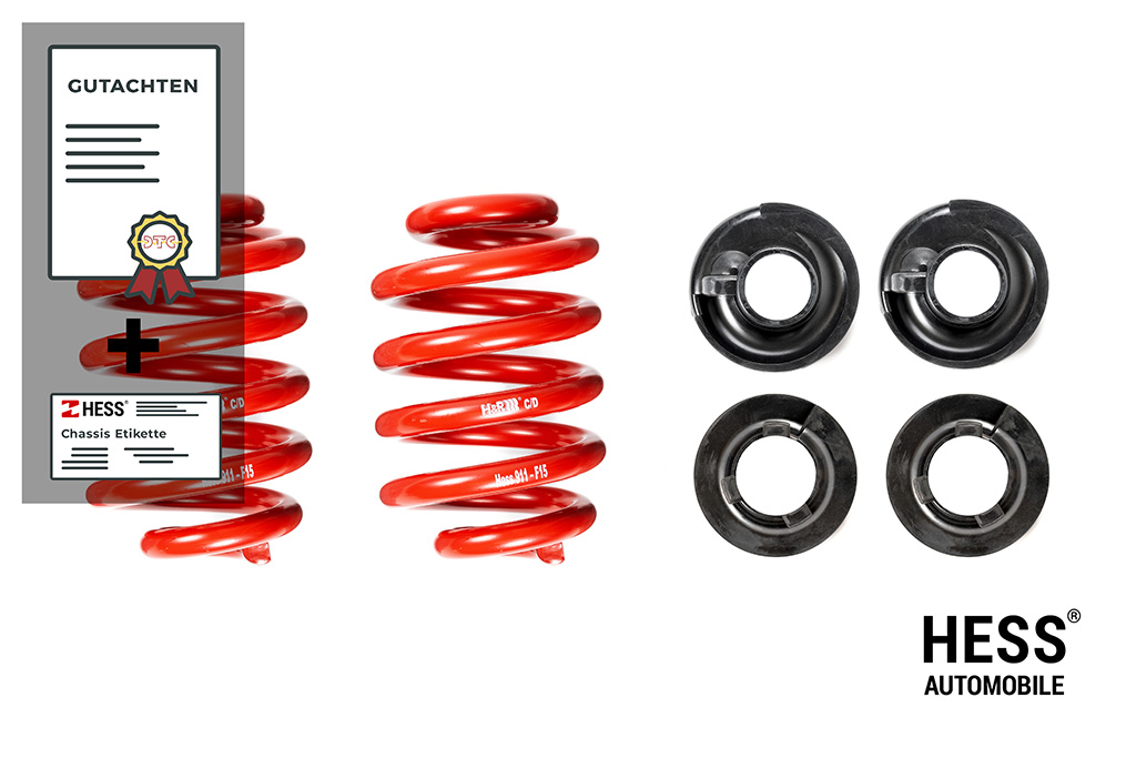 Auflastung VW T5/T6/T6.1 – Achslast 2: 1'720 kg