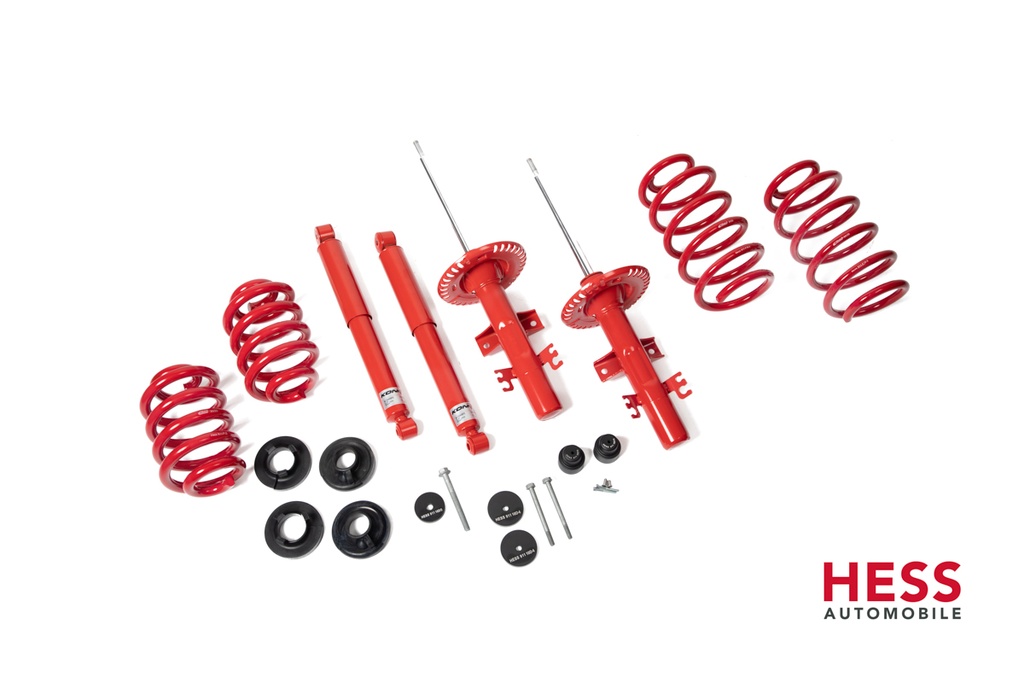 HESS Höherlegungs Fahrwerk Hill light mit Koni S Dämpfer für VW T5/T6/T6.1