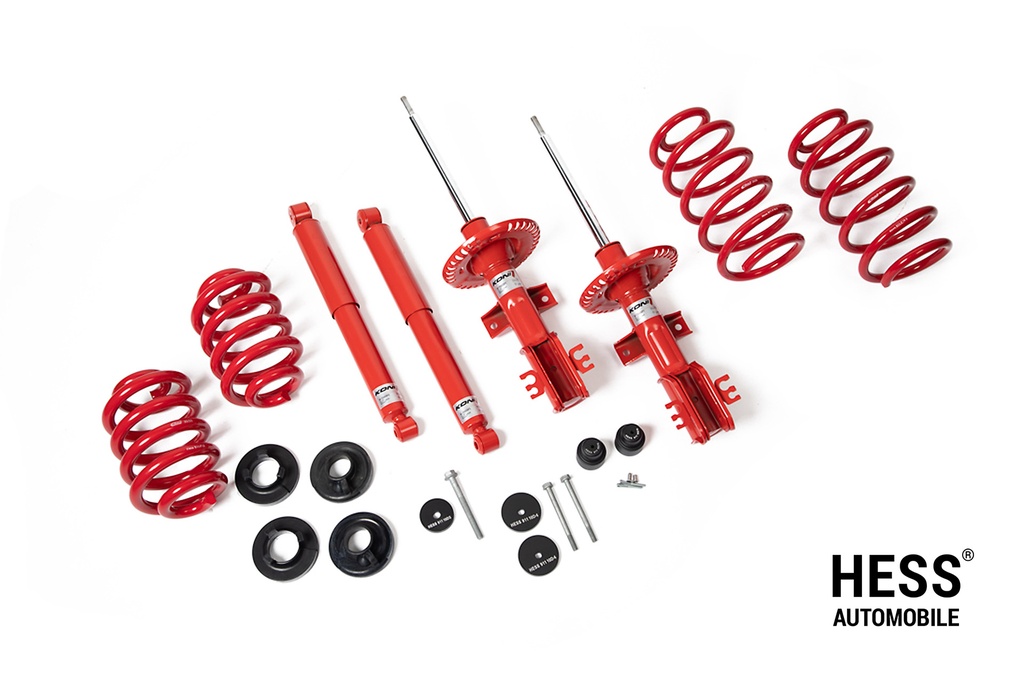 HESS Höherlegung Hill medium Koni M - VW T5/T6/T6.1 T32