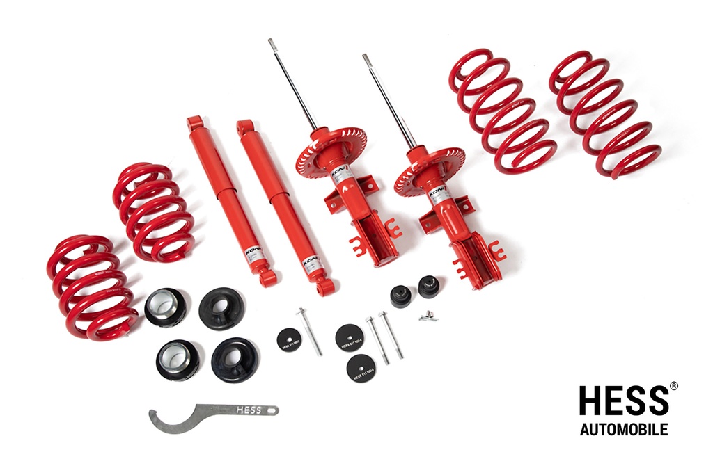 HESS Höherlegung Hill medium Koni M - VW T5/T6/T6.1 T32