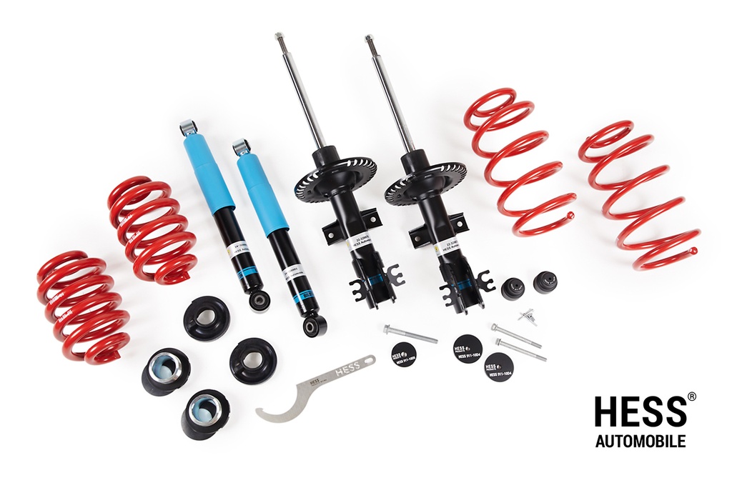 HESS Höherlegung Hill light Bilstein M für VW T5, T6 und T6.1