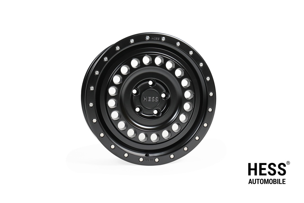 HESS H91-HD, 17 Zoll, Forest Black, Alufelge für VW T5/T6/T6.1/T7, Amarok -2020, Crafter II, MAN TGE