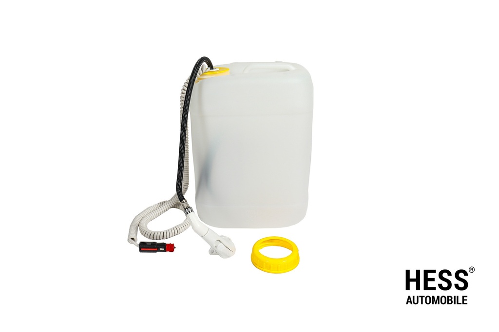 Mobile Camping-/Hundedusche mit Weithalskanister